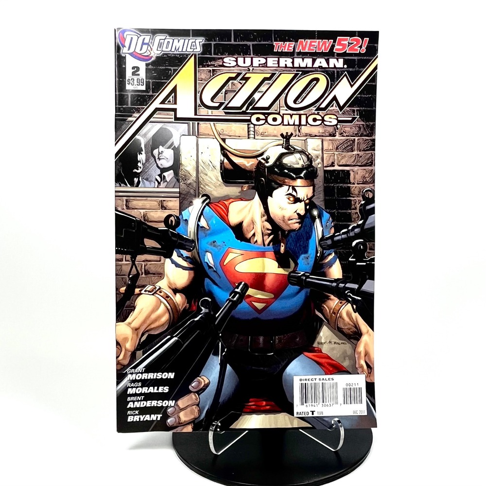 DC Comics Action Comics 2 The New 52 Superman Grant Morrison Rags Morales 2011